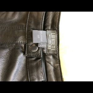 Lafayette New York 148 Women’s Leather Pants